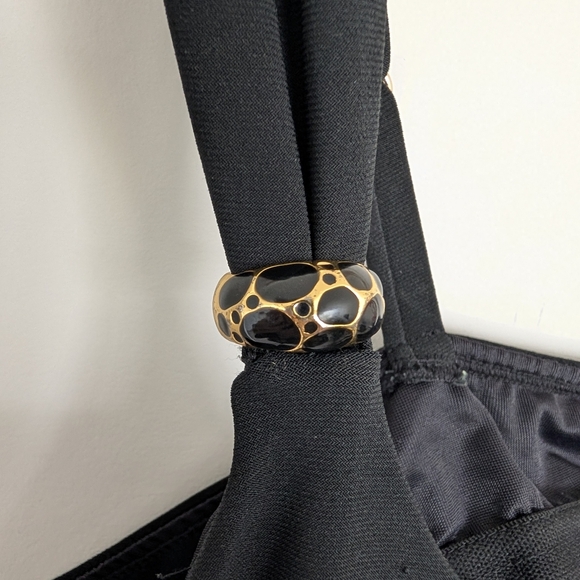 Miraclesuit Tankini Top Sz 8 Black Razzle Dazzle Underwire Swim Tank - Picture 2 of 10